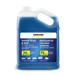 Karcher Pressure Washer Vehicle Wash Concentrate- 1 Gallon Karcher Pressure Washer Vehicle Wash Concentrate- 1 Gallon