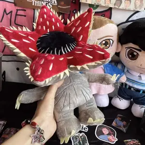 Cartoon Game Style Devil Eating Human Flower Plush Doll, Stuffed Animal, Soft Stuffed Horror Character Toy, Adorable Collectible Plush Figure, Unique Desktop Decor, Ideal Gift for Children, Teens and Gaming Enthusiasts