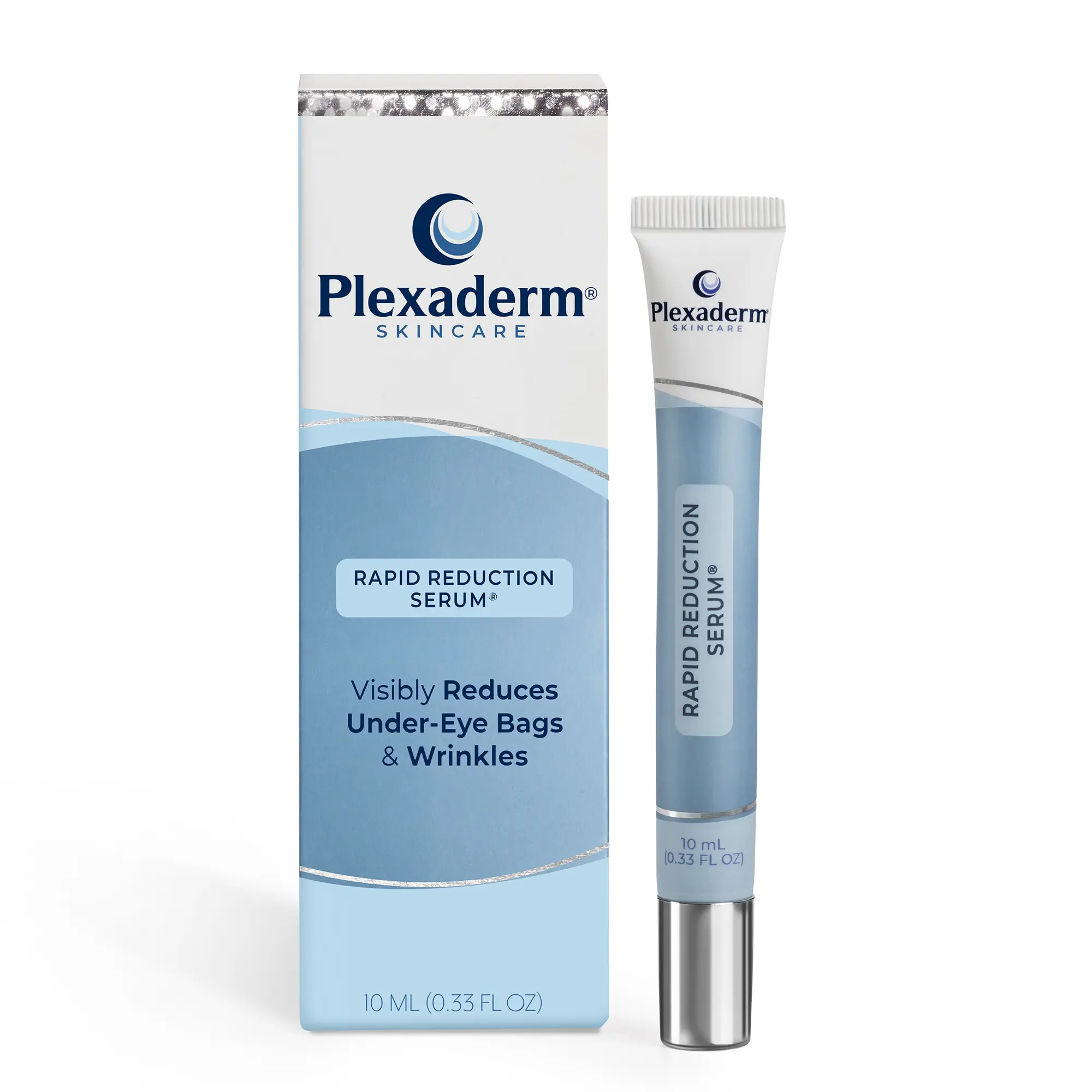 Plexaderm Rapid Reduction Eye Serum - Anti Aging Wrinkle Remover for Face, 10ml Tightening Skincare Comfort