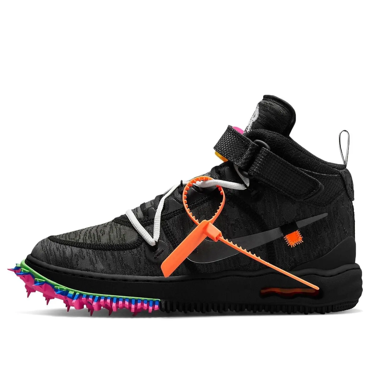 Nike x Off-White Air Force 1 Mid 'Black' DO6290-001 Nike x Off-White Air Force 1 Mid 'Black' DO6290-001