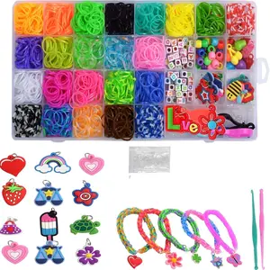 2000+Rubber Band Bracelet Kit, Loom Bracelet kit,Bracelet Making kit,Friendship Bracelet kit