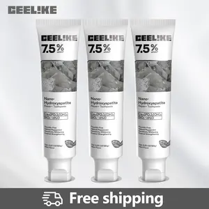 CEELIKE Fluoride-Free Nano Hydroxyapatite Toothpaste (3-Pack) | Enamel Repair & Fresh Breath | Gentle Mint | Total 12.69 oz