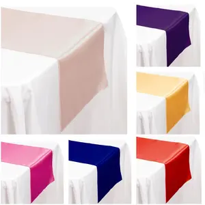 Satin Table Runner 14” x 90" - Perfect for Any Occasion