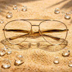 No Shade Needed- Aviator Style Glasses