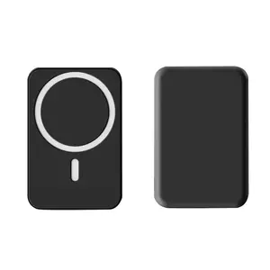 Magnetic Wireless Fast Charging Power Bank, 10000mAh Portable Charger, Magnetic Power Bank for iPhone 15/14/13/12/Pro/Mini/Pro Max, Power Bank with Phone Holder, Stocking Fillers Gift，Suitable for all Samsung and Android phones that support wireless charg