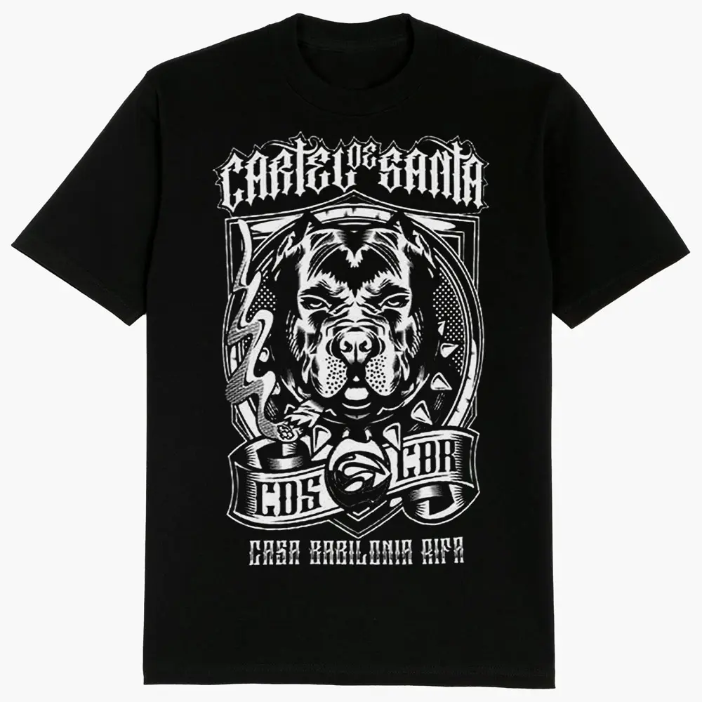 Cartel De Santa Chicano clothing, Lowrider clothing, Gangster clothes, Chicana shirt, Mexican Clothing Streetwear, Unisex Graphic Tee CDS8