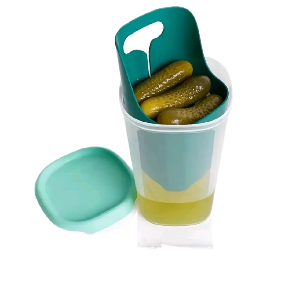 Tupperware One Touch Fresh Pick Me Up | Easy Pickle Access | 1.25 L / 5¼ Cups