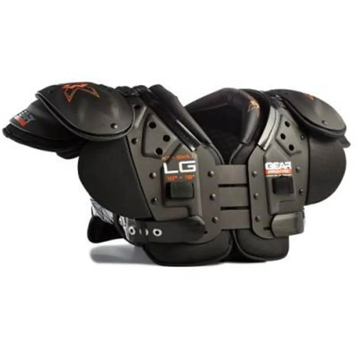212 MAIN Gear Pro-Tec X3-X7 Series Adult Skill Player Shoulder Pads (Small, 3.3 lbs) - Sports & Outdoor Protective Gear with Compressed Foam, Lightweight Low Profile, Moisture Management, Perforated Design, 3D Channel, Integrated Deltoid Pad, AC Notch-Out