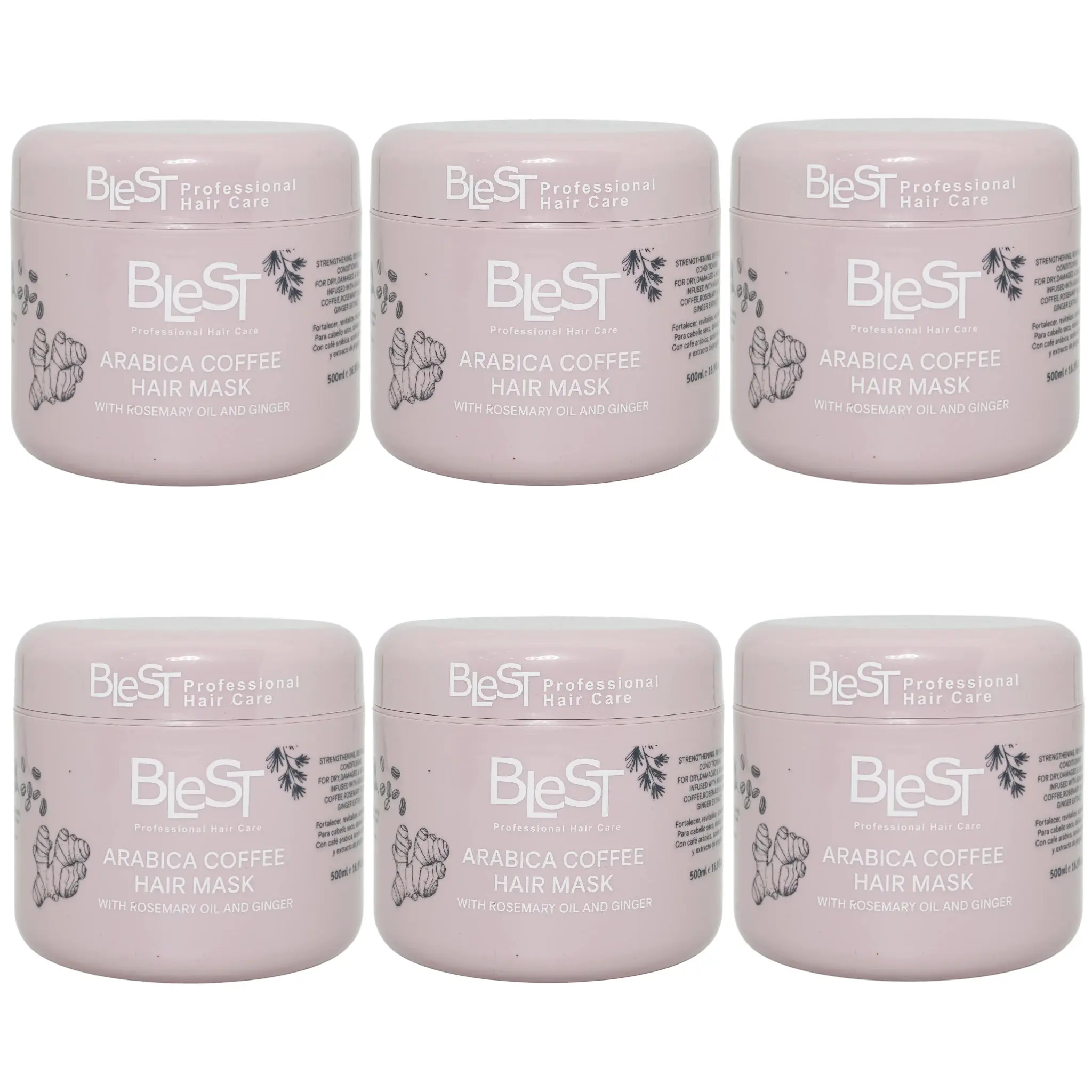 Mascarilla Capilar de Café Arábica Blest - Venta al por Mayor 6 Unidades (BH720)