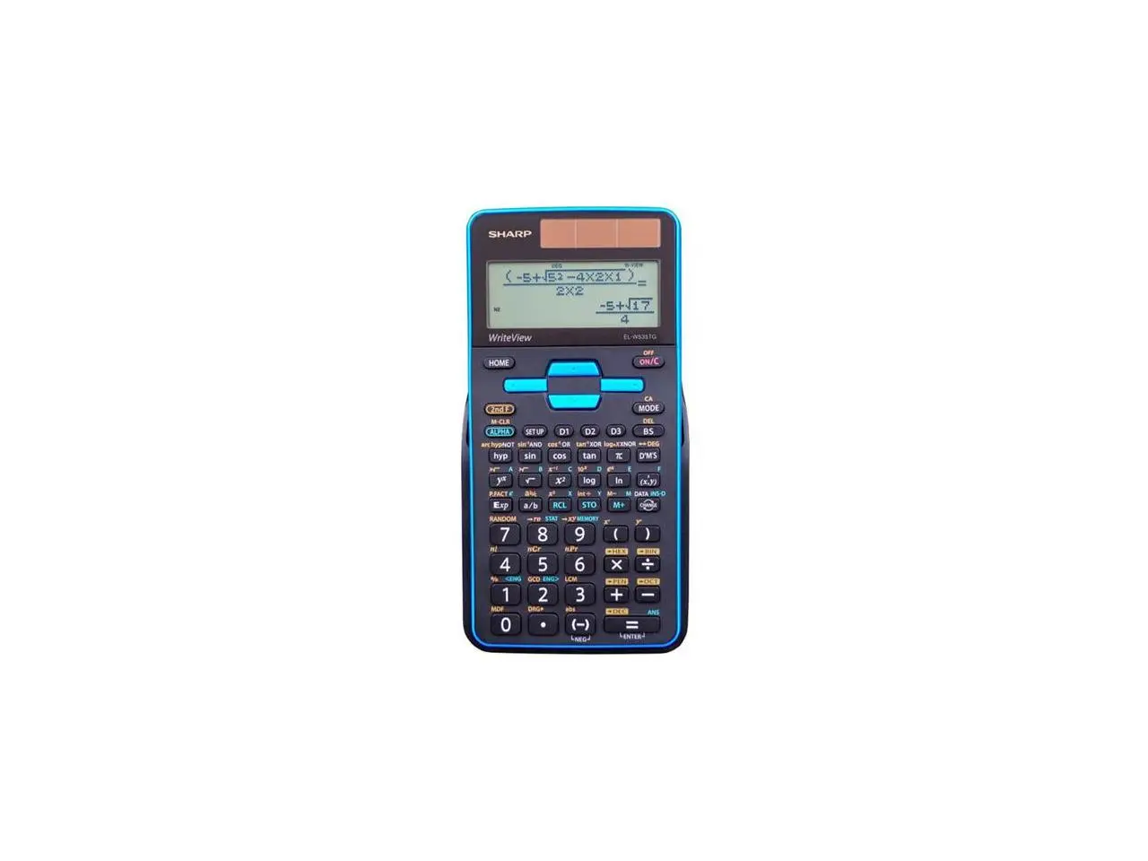 Sharp EL-W535TGBBL 4-Line Scientific Calculator with WriteView