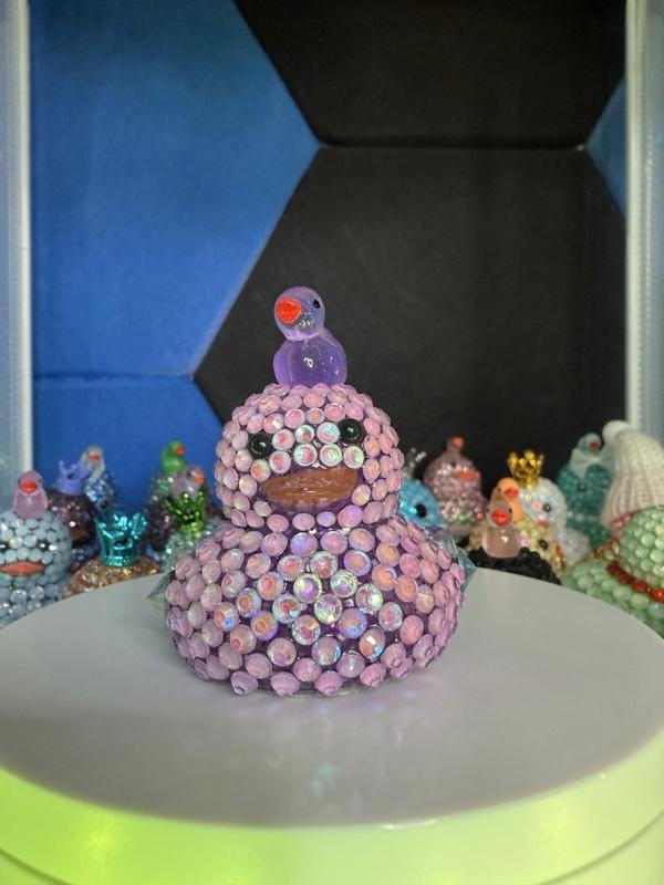 Rhinestone Rubber Ducks