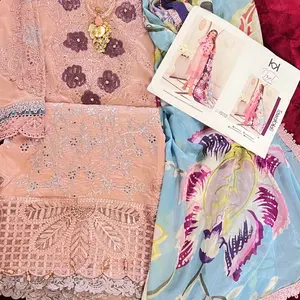 Pakistani shalwar kameez ready to wear 3 piece dress tawakkal brand cotton dress Comfort Casual