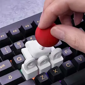 3D Printed Joystick Keycap | Weird Creative WASD Arrow Keycap for Mechanical Keyboard Street Fighter Gaming