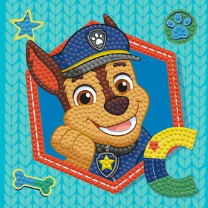 DIAMOND DOTZ Diamond Dotz DOTZIES PAW PATROL Diamond Painting Kit 5.1" x 5.1" Colorful Portable Durable Kids Friendly Shimmering Effect