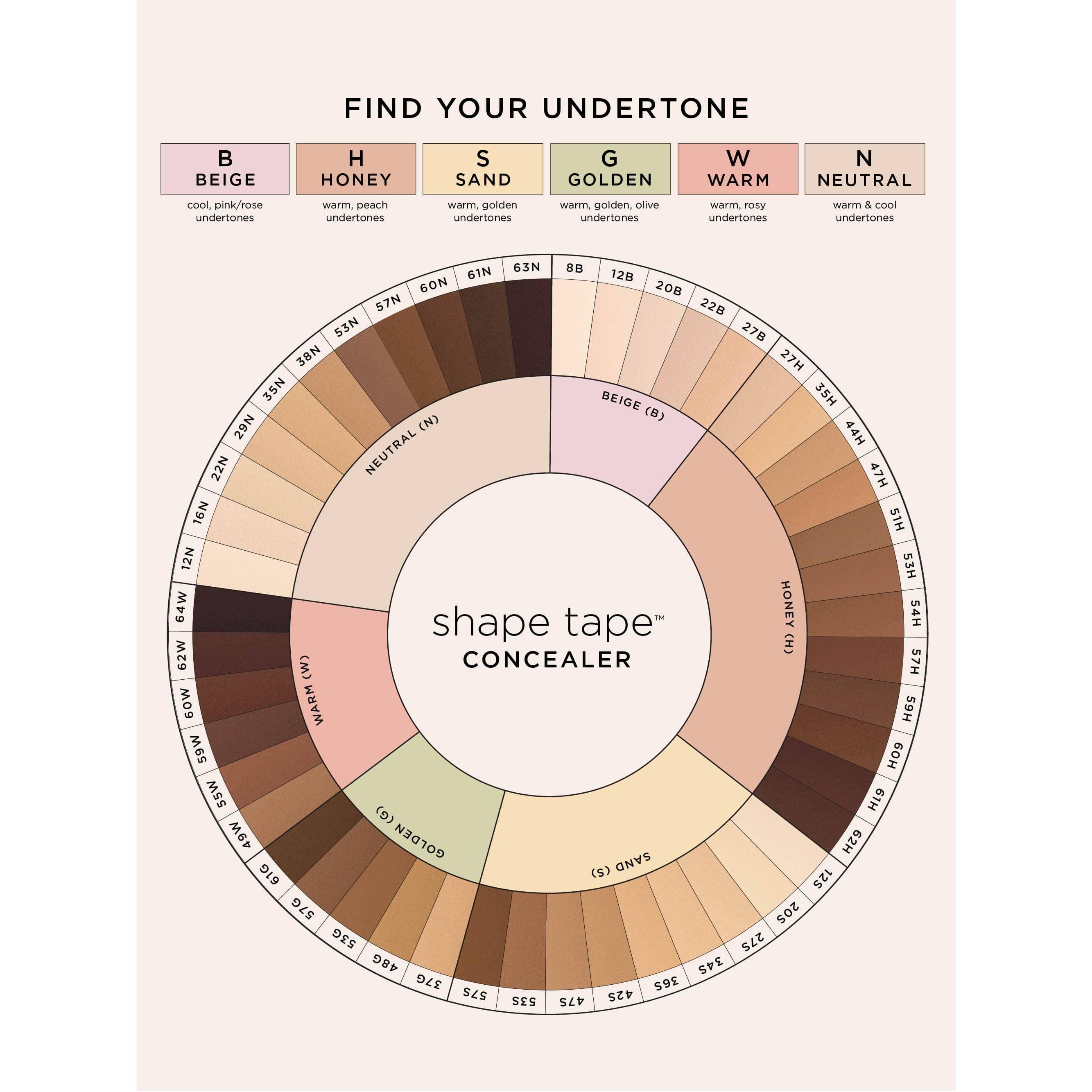 tarte shape tape radiant medium coverage concealer