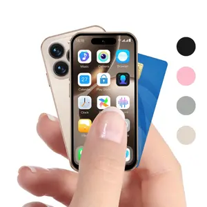 ONEMYTH 4 Inch Smartphone, 1 Count 2GB RAM 16GB ROM Dual SIM Card Smartphone, Durable Face Recognition Smartphone, Portable Android Phone for Women & Men, Touchscreen Learning Phone, Modern Phone, Android Mobile Phones, Android Cell Phone, Mini Phone