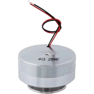 50mm All-Frequency Resonance Speaker - 25W 4-Ohm Durable Strong Bass Compact Audio Enhancer, Portable Electronic Device for Mobile Smartphones, PC, Laptops