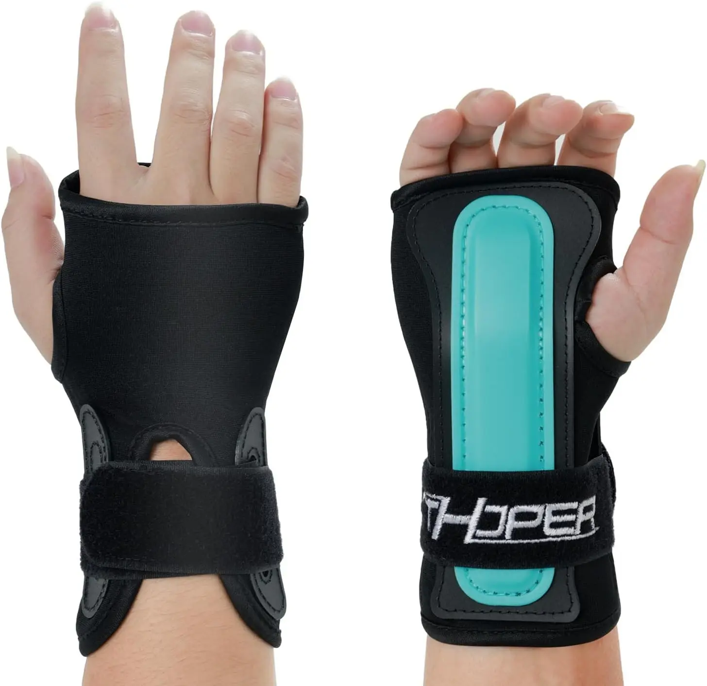 Wrist Guards Hand Protector for Snowboarding, Skiing, Skateboarding, Skating, Sports Wrist Brace Protective Gear(1 Pair)