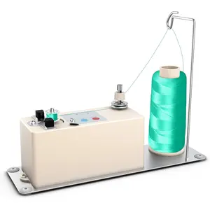Bobbin Winder, Portable Automatic Bobbin Winder, Electrical Bobbin Winder with Spool Thread Stand for Domestic and Industrial Sewing Machines