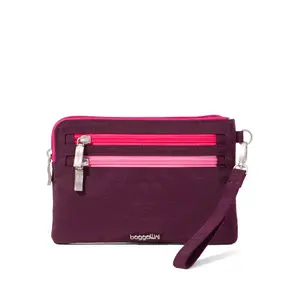 baggallini Women's RFID Currency Organizer Wristlet