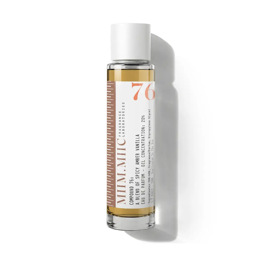 No 76 SPICY AMBER VANILLA Eau De Parfum 50ML