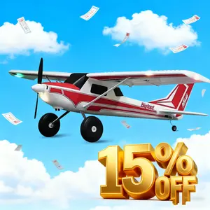 Arrows RC Bigfoot 1300mm PNP/RTF with Vector Flight Stabilization System - RC Airplane Trainer with 3 Flight Modes & All-Terrain Performance（RTF = plane, remote, battery battery charger，PNP = plane only）