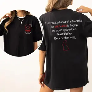 Killian Carson Little Rabbit Shirt, Legacy Of God Shirt, God of Malice Sweatshirt, The Heathens Tee, Dark Romance Shirt, Rina Kent Licensed Merch, Gifts Suitable for Book Lover
