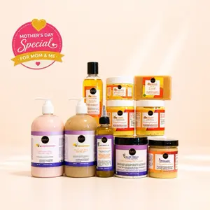 Hair growth & Glow skincare sets  Moisturizing Cleansing Conditioner Shampoo Moisturizer Oil Cream Gentle