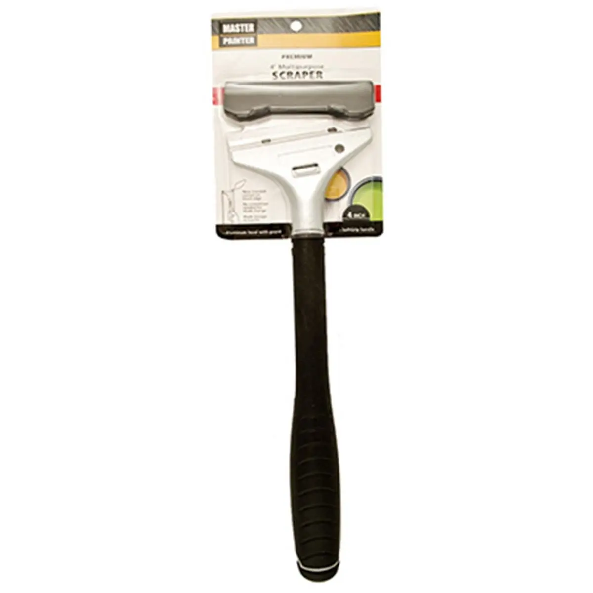 Allway Tool MP WPS Master Painter Wall Stripper for Car Paint Care, 12" Long Handle, 12"x4" Aluminum Head, Blade Change & Twist Unlock, Extra Blade Storage, 0.48 lbs, 5 x 0.5 x 12 in Dimensions, Aluminum Build