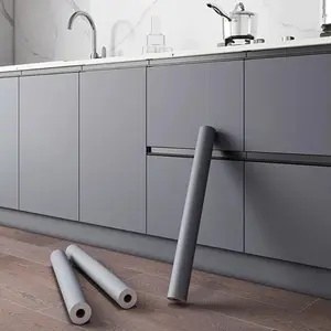 Matte Self-Adhesive Wallpaper Waterproof Vinyl Contact Paper, Ideal for Kitchen Cabinet Furniture Renovation DIY Home Decor