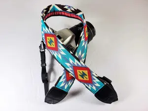 Southwest Camera Strap - Western Camera Strap - Double Paddedd