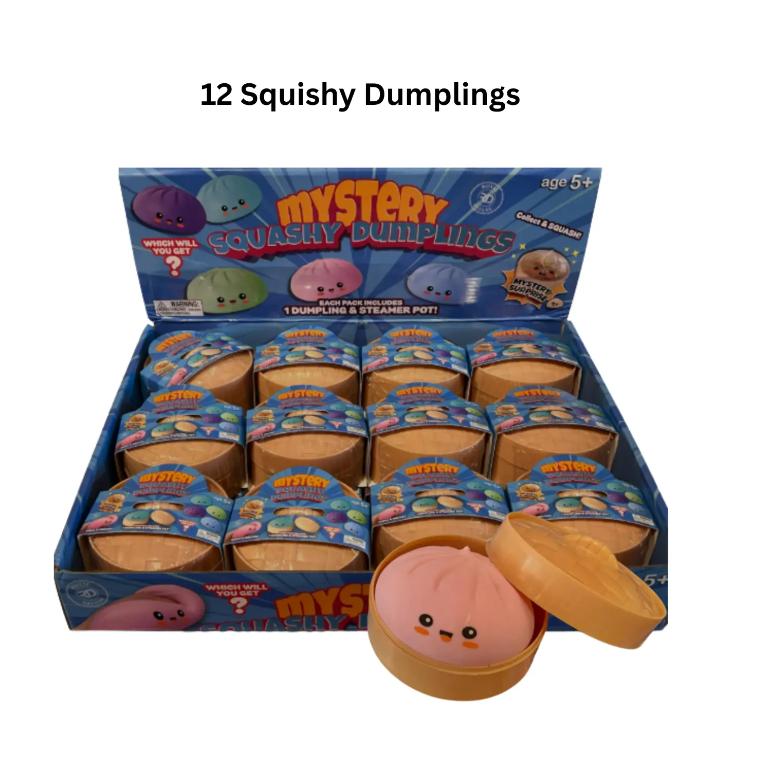Royal Deluxe Mystery Squash Dumplings Blind Box (12 pc)