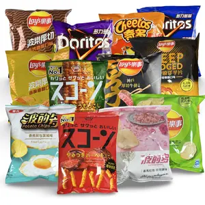 Imported Asian Japanese Chips Assortment – 6 Unique Bags | Rotating Flavors, No Duplicates