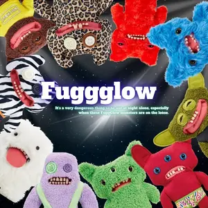 Fuggler fuggglow Funny Ugly Monster, Plush, Collectible, Toy