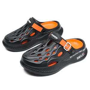 2026 slippers for Mens Outdoor Slip-on Beach Sandals with Arch Support Unisex Platform Classic  Womens Waterproof Lightweight Thick Sole Non-Slip Men's Clogs Knit Memory Foam Heel Collar fashion slides