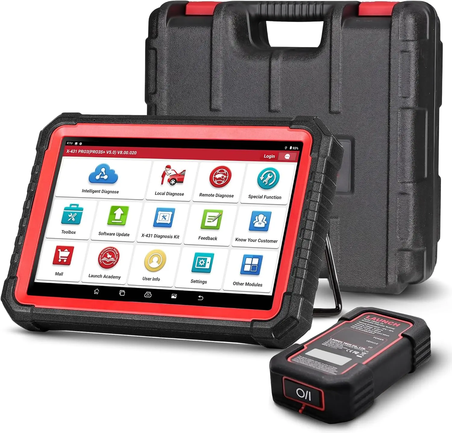 Launch X431 PRO3S+ V5.0 Bidirectional Scan Tool, CANFD DoIP, HD Truck, DBSCar VII VCI
