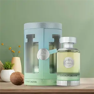 Paris Corner Coconut Lagoon 3.4 fl oz Ministry of Gourmand Eau de Parfum Refreshing Coconut Perfume with Lemon, Mandarin, Watermelon, and Vanilla Notes