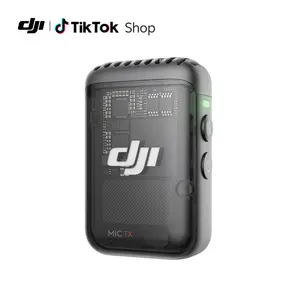 DJI Mic 2 Transmitter, Wireless Microphone with Intelligent Noise Cancelling, 14-Hour Internal Recording, 6-Hour Battery, Magnetic Attachment, Bluetooth Microphone, YouTube, Vlogs