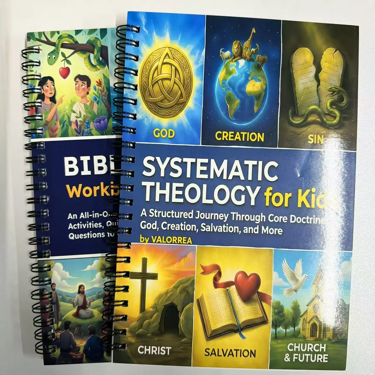 Bible Study & Systematic Theology Workbook, Visual Learning Tools, Educational Learning Tool for Kids, Enhance Understanding of Religious Concepts, Bible Study Supplies, Learning Materials