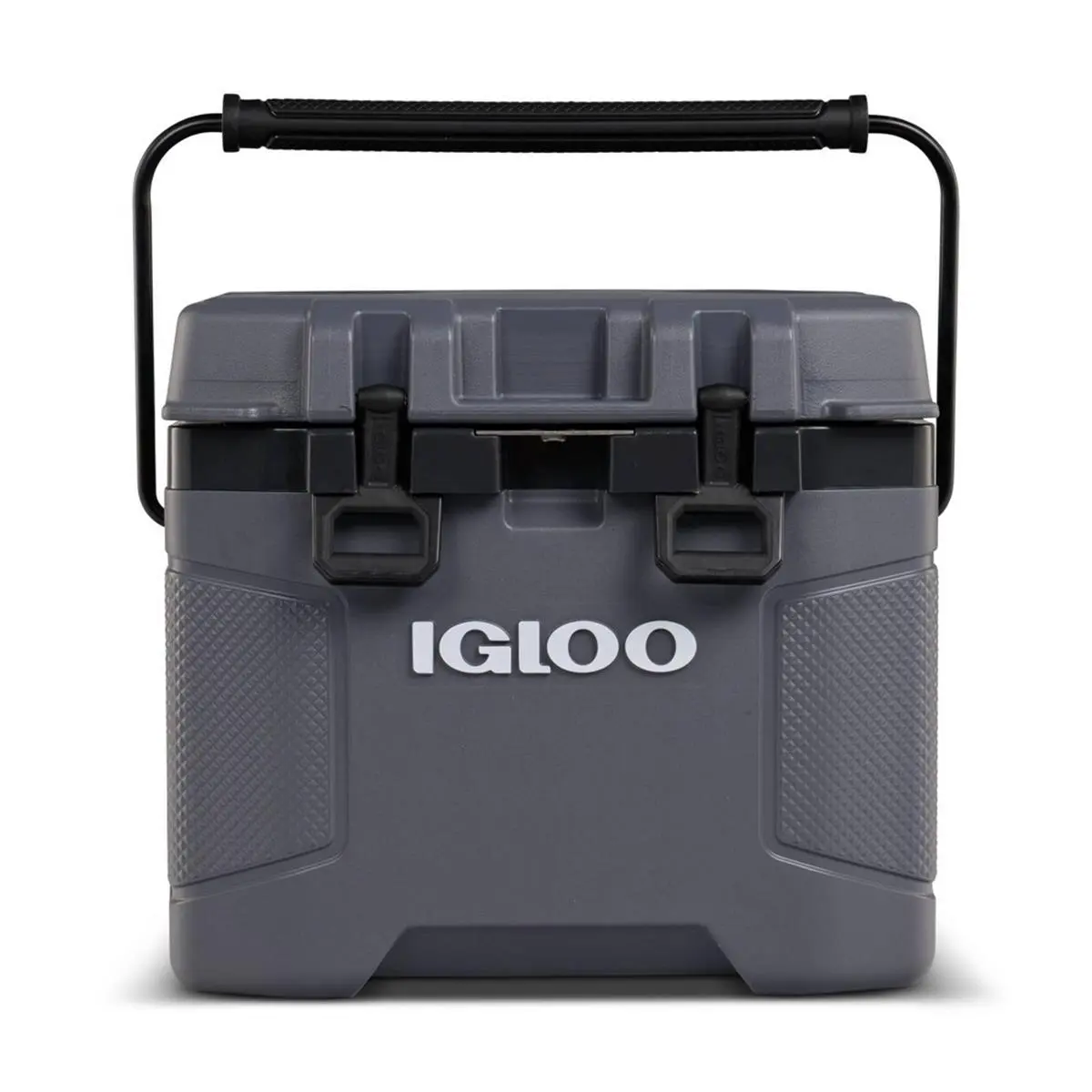 IGLOO Trailmate 25 Qt (38-Can) Heavy Duty Molded Cooler for Camping & Outdoors - Features Secure Latch, Bottle Opener/Locking Plate & Cool Rise Technology, Dual Sized Cupholders, Cooling, Lockable Lid, Fully Insulated, Easy Grip Tethered Cap, Sure-Lock La