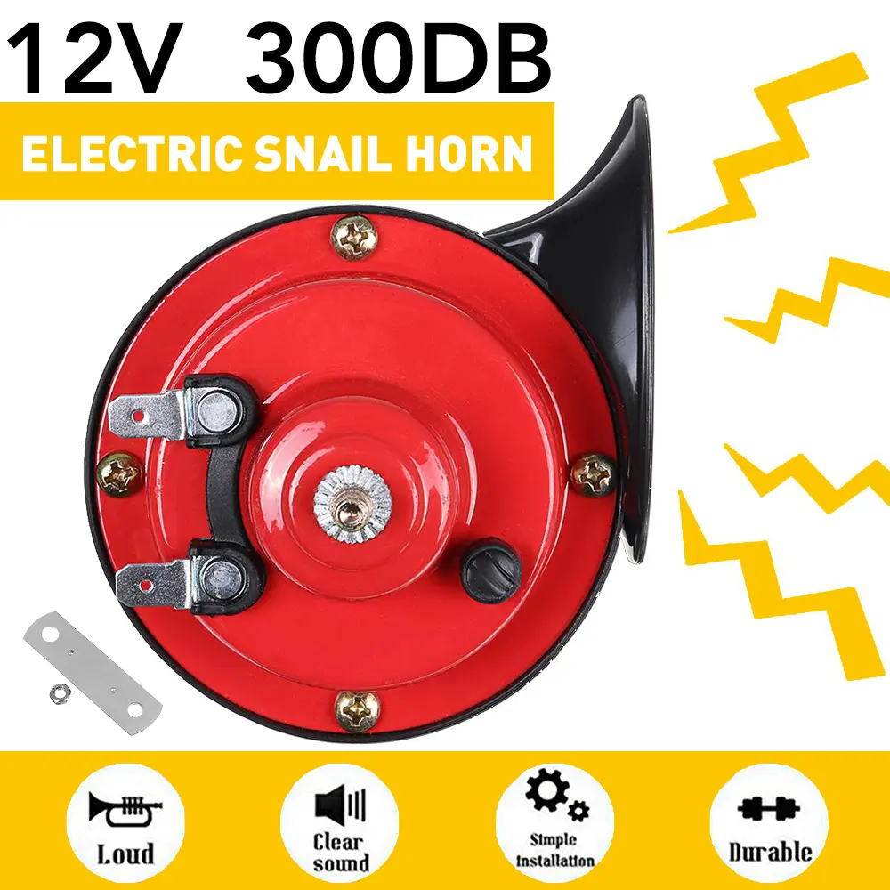 300DB Super Train Horn For Trucks SUV Car-Boat Motorcycles 12V Vehicle Universal 300DB Super Train Horn For Trucks SUV Car-Boat Motorcycles 12V Vehicle Universal