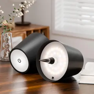 Upgraded rechargeable LED bottle light with touch control wireless bottle light, three color dimming, touch design, suitable for rooms, bars, restaurants, parties, Adjustable Leds, Led Mood Light