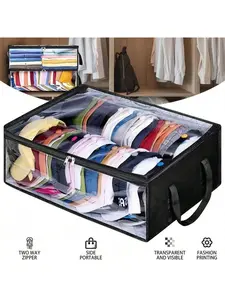 Hat Storage Dust Bag Baseball Hat Cap Organizer Clear Rack Zipper Cap Holder