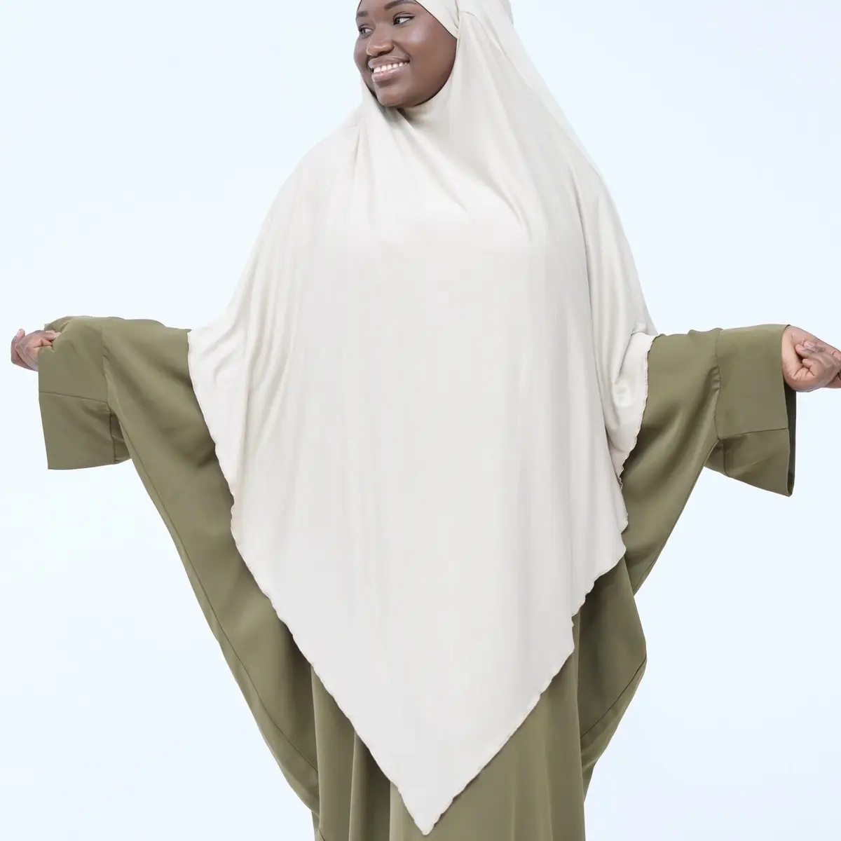 Cotton jersey khimar Cotton jersey khimar