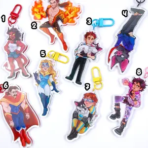 Dispatch Z Team - Double-Sided Charm, keychain, phone charm