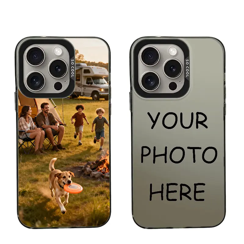 Custom Photo Smartphone Casing – Send Image Post-Purchase, DIY Shockproof Handheld Device Protection Back Cover for iPhone 17, 17 AIR, 16, 15, 14, 13, 12, 11 Pro Max, Xs Max, X, XR