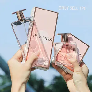 Women's Perfume Elegant Floral Fragrance Long-Lasting 50ML/30ML Liquid Scented Gift for Girlfriend Friend Valentine's Day Daily Use Date Party, Pink