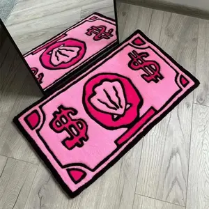 Coin Pattern Carpet Spongebob Bedroom Living Room Side Rug Entry Door Mat Non-Wrinkle Anti-Slip Home Decoration #ETT