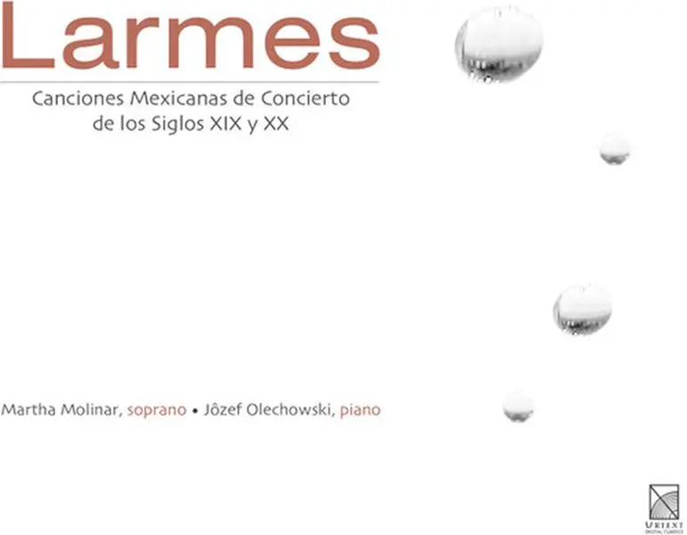 Martha Molinar - Larmes: Mexican Concert Songs of the 19th & 20th  [COMPACT DISC - CD] Digipack Packaging