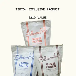 Farmer Protein Flavor Bundle - Third Party Tested, 24g Protein, Colostrum, Collagen, Whey Protein